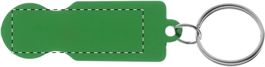 Schlüsselanhänger mit Einkaufswagenlöser