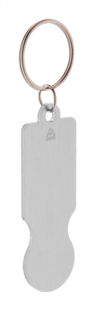 Schlüsselanhänger mit Einkaufswagenlöser