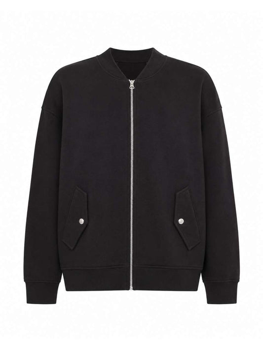 MENS BOXY BOMBER SWEATER